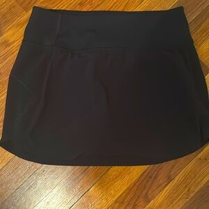 Black athleta skort